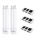 2X Fridge Water Filter EPTWFU01-WF+3X Air Filter 242047806 Compatible with Electrolux & Westinghouse EPTWFU01 EPTWFU01T WHE6874SA ULX220 EPTWFU01C EWF02 4562222 012505454226 807946701 ACC024 A13402905