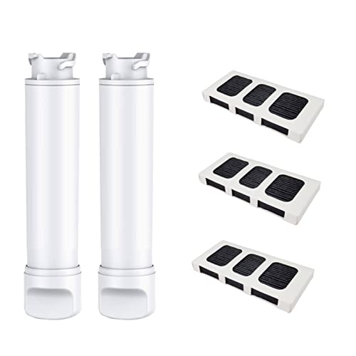 2X Fridge Water Filter EPTWFU01-WF+3X Air Filter 242047806 Compatible with Electrolux & Westinghouse EPTWFU01 EPTWFU01T WHE6874SA ULX220 EPTWFU01C EWF02 4562222 012505454226 807946701 ACC024 A13402905