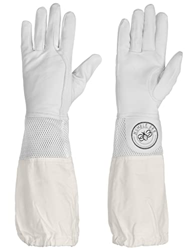 Humble Bee 112 Goatskin Beekeeping Gloves with Ventilated Cuffs