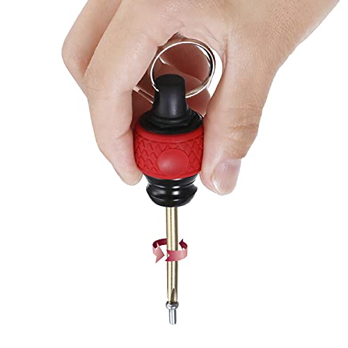 VESSEL Ball Grip Carrying Bit Holder (Red) QB22RU (10)