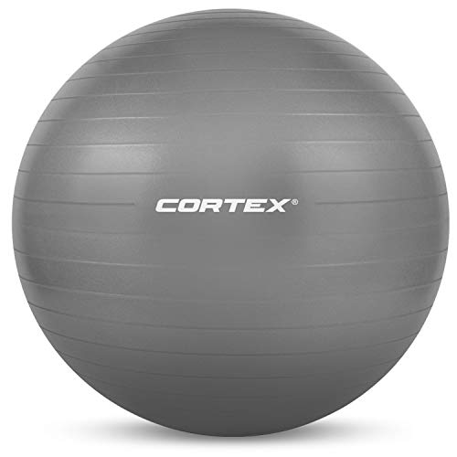 Cortex Fitness Ball, 55 cm Size, Dark Grey