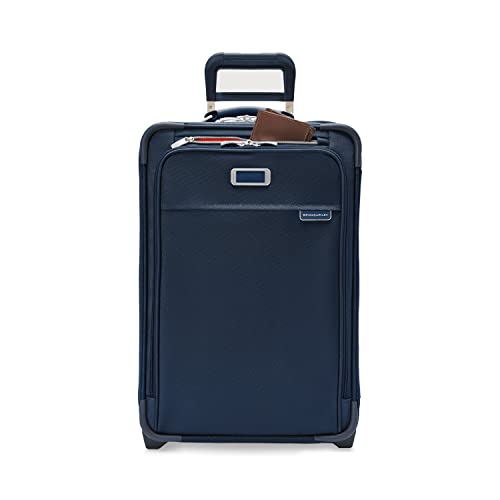 Briggs & Riley Baseline Uprights, Navy, 22-inch Baseline Essential Carry-On, Baseline Uprights