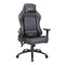 Newskill Akeron Professional Gaming Desk Chair, Breathable PU Leather, Adjustable Height, 180° Recliner, Gas Piston Class 4, 3D Adjustable Armrests, Lumbar and Cervical Cushion, Black