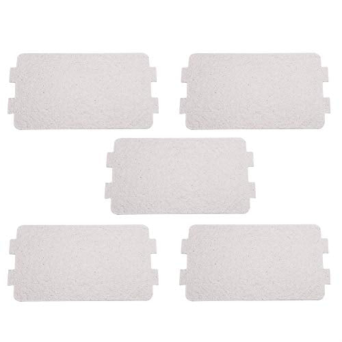 Microwave Oven Mica,5PCS Mica Waveguide Cover Microwave Oven Repairing Part Mica Plates Sheets for Electric Hair-Dryer Toaster Microwave Oven Warmer