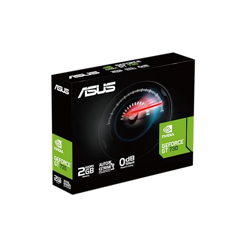 ASUS GT730-4H-SL-2GD5 GeForce GT 730 2GB GDRR5 with 4 x HDMI Ports and Single Slot for Silent Multi-Monitor Productivity