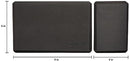 Amazon Basics Foam Yoga Blocks - 10.16 x 22.86 x 15.24 CM, Set of 2, Black