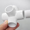 Zernmiarder 5 Way PVC Pipe Fittings 1/2 Inch, PVC Elbow Corner Side Outlet Tee Fitting, SCH40 Furniture Grade PVC Pipe Connectors - Fits 1/2" PVC Pipes, 12 Pieces