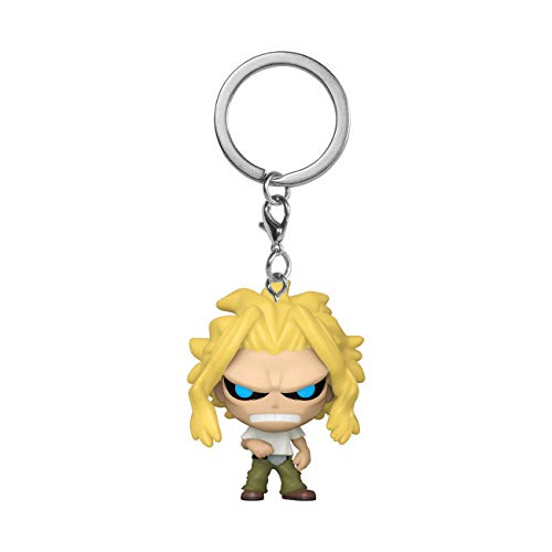 Funko My Hero Academia All Might (True Form) (GITD) Pocket Pop Keychain (AAA Anime Exclusive)