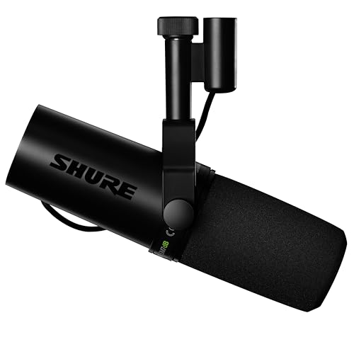 Shure SM7db Active Dynamic Broadcast Voice Over Cardioid Microphone