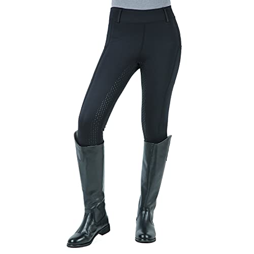 beroy Horse Riding -Pants Women Equestrian-Breeches - Ladies Training  Horseback Riding Tights Full Seat Silicone Pockets