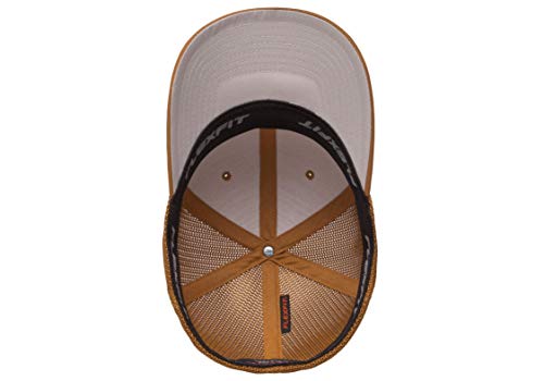 Flexfit Unisex Adults Trucker Mesh Fitted Cap, Caramel