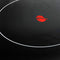 MegaChef Infrared Double Cooktop Ceramic, Black