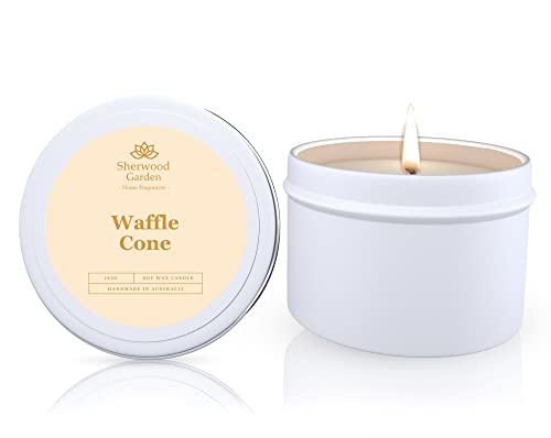 Sherwood Garden Home Fragrances Waffle Cone Soy Candle Tin 165 g