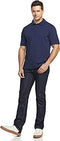 ATHLIO 2 Pack Men's Short Sleeve Polo Shirts, Classic fit Quick Dry Tech Golf Shirts, Dri Flex Performance Solid Top Shirts