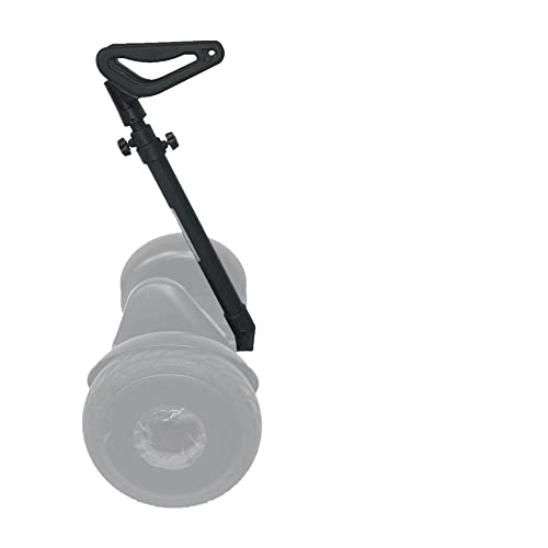 Hoveroid New improved 2022 version adjustable handlebar for Segway Ninebot MINI S, LITE, PRO, multi-function retractable 2-in-1 kit handle bar easy installation (Segway not included) (Black)