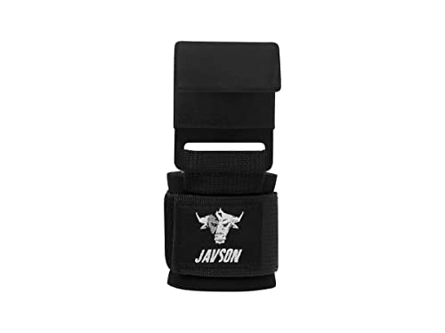 Weight Lifting Hooks Straps Heavy Duty Lifting Wrist Straps Pull Ups Deadlift Straps Power Lifting Grips Padded Workout Straps for Weightlifting Gym Gloves for Men & Women by JAVSON