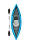 Bestway Hydro-Force Cove Champion | 1 Person Inflatable Kayak Set with Hand Pump, Paddles, Carry Bag, Blue, Blue, Grey, 275 x 81 x 45 cm