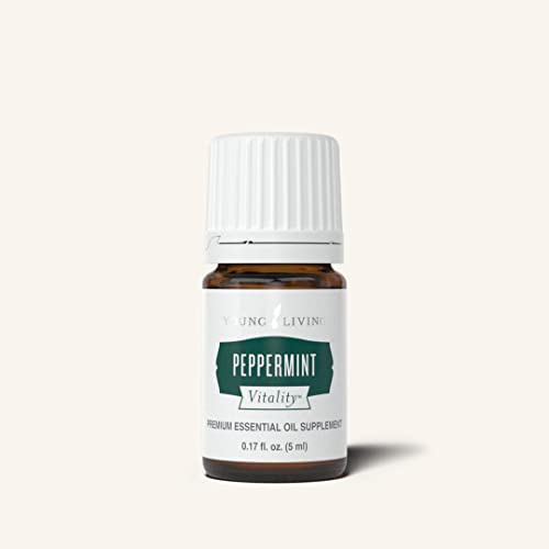 Young Living Vitality Peppermint Essential Oil 5ml by Essential Oil 100% Pure Therapeutic Grade