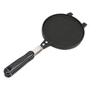 ZEENEEK Waffle Cone Maker, Waffle Irons Mold Nonstick Coating Surface Baking Pan, Double Sided Pancake Maker Multifunctional Crisp Omelet Pan Ice Cream Maker Machine Egg Roll Mold - 6.7 Inches