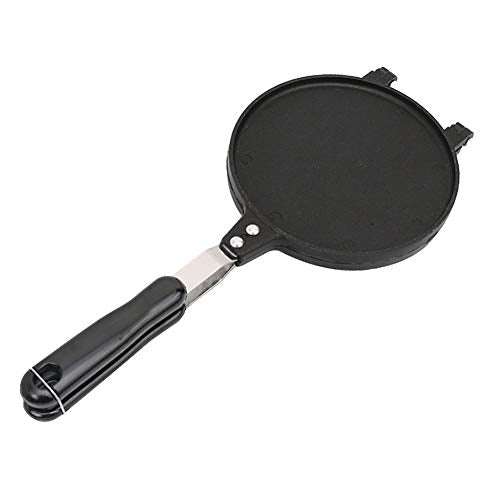 ZEENEEK Waffle Cone Maker, Waffle Irons Mold Nonstick Coating Surface Baking Pan, Double Sided Pancake Maker Multifunctional Crisp Omelet Pan Ice Cream Maker Machine Egg Roll Mold - 6.7 Inches