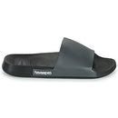 Havaianas Unisex's Slide Classic Metallic Flip-Flop, Black, 10 US