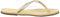 Havaianas Women's Glitter Golden Flip-Flop, Golden, 11.5/13 UK