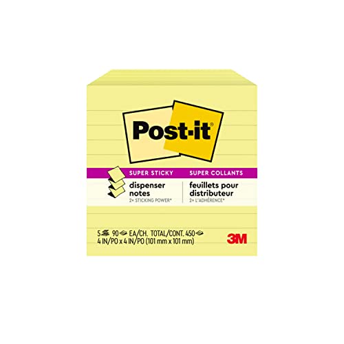 Post-it Super Sticky Pop-up Notes R440-YWSS 101mm x 101mm Yellow