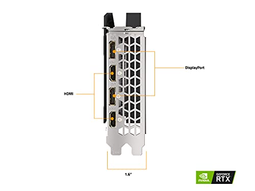 GIGABYTE GeForce RTX 3060 Eagle OC 12G (REV2.0) Graphics Card, 2X WINDFORCE Fans, 12GB 192-bit GDDR6, GV-N3060EAGLE OC-12GD REV2.0 Video Card