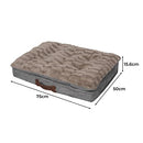 PaWz Dog Calming Bed Pet Cat Removable Cover Washable Orthopedic Memory Foam S