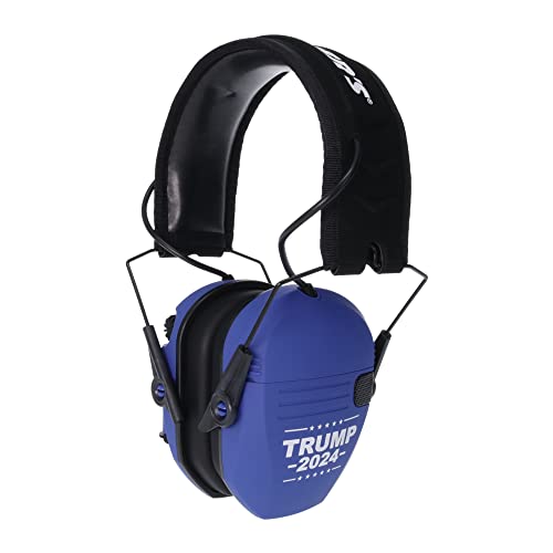 Walker's's Razor Slim Shooting Hunting Protection Electronic Earmuffs - Take America Back Series (Trump 2024)