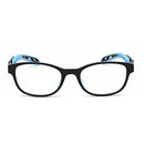 Fantia Unisex Child Non-Prescription Glasses Frame Clear Lens Kids Eyeglasses (Blue)