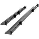 StarTech.com 1U Server Rack Rails with Adjustable Mounting Depth - 4 Post - EIA/ECA-310 Compliant - Supports up to 200lbs (UNIRAILS1UB)