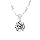 1 Carat - 3 Carat | IGI Certified Lab Grown Diamond Pendant Necklace For Women | 14K Or 18K in White, Yellow Or Rose Gold | Lab Created Martina Solitaire Lab Diamond Pendant Necklace | FG-VS1-VS2 Quality Friendly Diamonds Necklace, 2 ct, Metal, Diamond