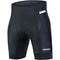 SOUKE Men's Cycling Shorts Padded 4D Bike Biking Half Pants Bicycle Riding Quick-Dry Tights with Pocket Black