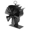 6 Blades Wood Stove Fan, Heat Powered Stove Fan,Silent Heat Powered Wood Stove Fan, for Gas/Pellet/Wood Log Burner Fireplace