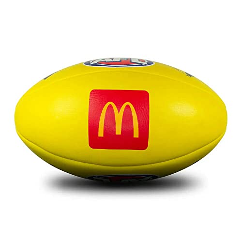 Sherrin AFL Replica Training Football, Yellow, Size 5