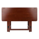 Winsome Taylor Solid Wood Drop Leaf Table - Walnut