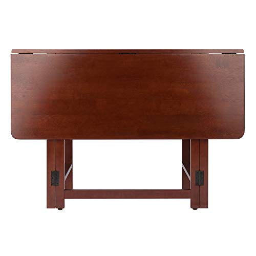 Winsome Taylor Solid Wood Drop Leaf Table - Walnut