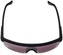 Flynn 5050 Matte Black - HD Plus Rose with Silver Spectra Mirror