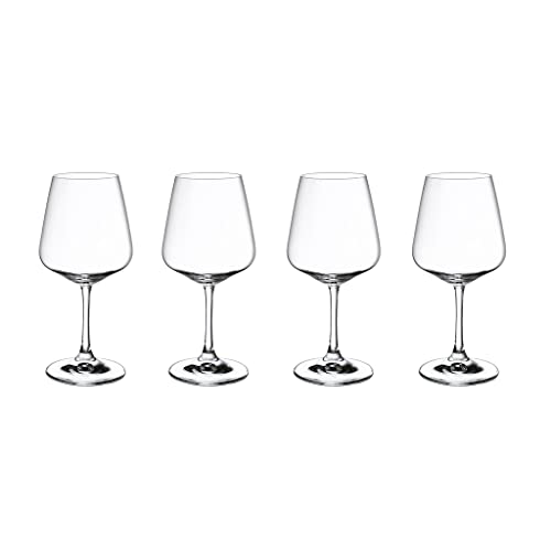 Villeroy & Boch, Ovid, Red Wine Glass Set, Crystal Glass, 590 ml, 4 Pieces