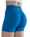 AUROLA Intensify Workout Shorts for Women Seamless Scrunch Short Gym Yoga Running Sport Active Exercise Fitness Shorts,Size S Diva Blue