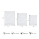 Murrey Home Tempered Glass Cutting Boards for Kitchen Dishwasher Safe, Rectangle Chopping Board with Rubber Feet, Small Clear Countertop Tray, Scratch Resistant, Heat Resistant, Non-Slip, 15.7"x11.8"