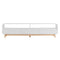 Merlin White  Modern Retro TV Unit 180CM