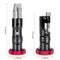 Handlebar End Plugs Multi Tools - Bar End Tool Includes Chain Tool, TORX T25, HEX 3/4/5mm - Bike Tool Kit for MTB/Road Bicycle (red)