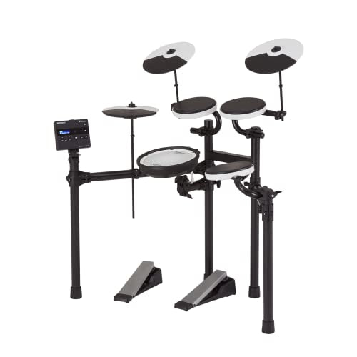 Roland TD-02KV V-Drums | Electronic Drum Kit with Expressive Playability, Noise-Reducing Features, Mesh-Head Snare, Wide Acoustic-Style Playing Layout & Optional Bluetooth Expansion | Onboard Coach