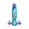 Jetson Disney’s The Little Mermaid Three-Wheel Kids’ Kick Scooter, LED Lights on Stem & Light-Up Wheels, Height-Adjustable Handlebar, Lean-to-Steer System, Easy-Folding Mechanism, Ages 3+, JMRMD-3KIK