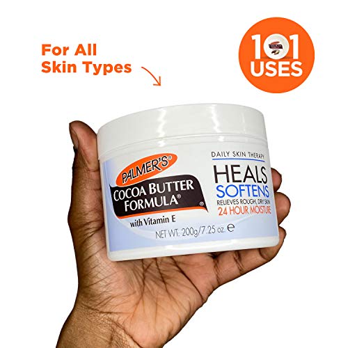 Palmer's Cocoa Butter Formula Daily Skin Therapy Solid Lotion with Vitamin E, Body Moisturizer for Extremely Dry Skin, Softens and Soothes, 7.25 Ounces (Pack of 3)