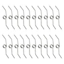 ECSiNG 20Pcs Rubbish Bin Replacement Springs Replacement Spring for Duo Bin from Stainless Steel Household Accessories for Garbage Bins