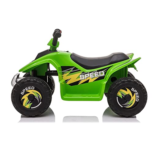 6V Kids Electric Car Ride On Toy Car ATV Quad Bike 4 Wheeler Green 72x40x45.5cm