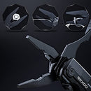 RAXCO Pocket Knife, 16-in-1 Multitools Folding Knife with long nose Plier, multi-tools with Screwdrivers